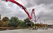 Warszawa. Pierwszy wiadukt Trasy Łazienkowskiej prawie gotowy