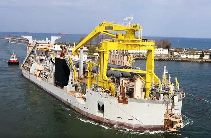 Rozpoczęło się pogłębienie akwenów wewnętrznych Portu Gdynia