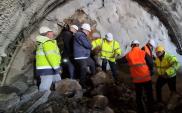 Finał drążenia pierwszego tunelu na obejściu Węgierskiej Górki 