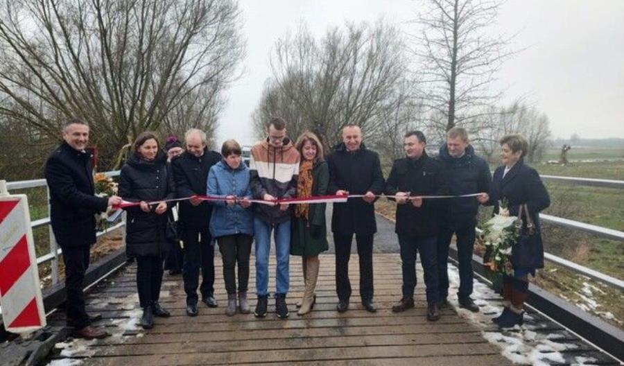 Otwarcie przeprawy w gminie Parysów Otwarcie przeprawy w gminie Parysów