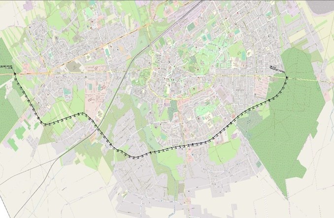 Chełm z przymiarkami do budowy południowej obwodnicy