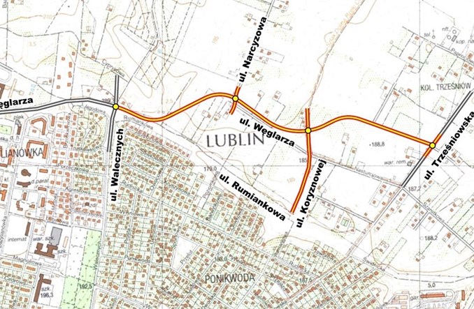 Lublin bliżej inwestycji przedłużenia ulicy Stanisława Węglarza