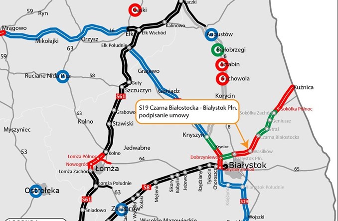 GDDKiA ma umowę z Unibepem. Chodzi o S19