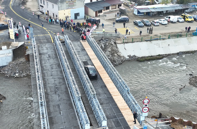 Jak powstaje most tymczasowy? GDDKiA wyjaśnia 