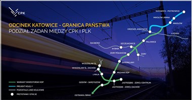 Linia Katowice – granica państwa. Spółka CPK współpracuje z gminami  