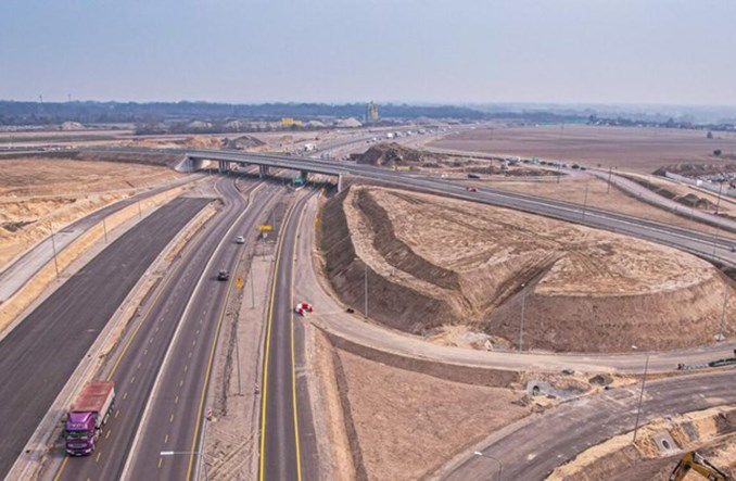 Trwa budowa S7. Przy węźle Modlin wahadłowo