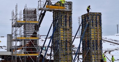 Wschodnia praska obwodnica powstaje nawet w zimę