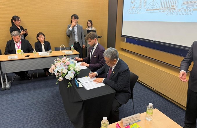 Port Gdynia będzie współpracować z portem z Tajwanu