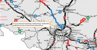 S11. Jest umowa na opracowania dla obwodnicy Tarnowskich Gór
