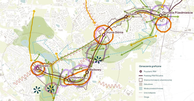 Projekt Gdańsk Nowe Południe ze wstępną koncepcją urbanistyczną