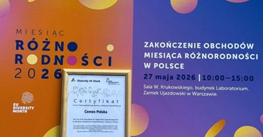 Cemex Polska w gronie liderów różnorodności po raz szósty