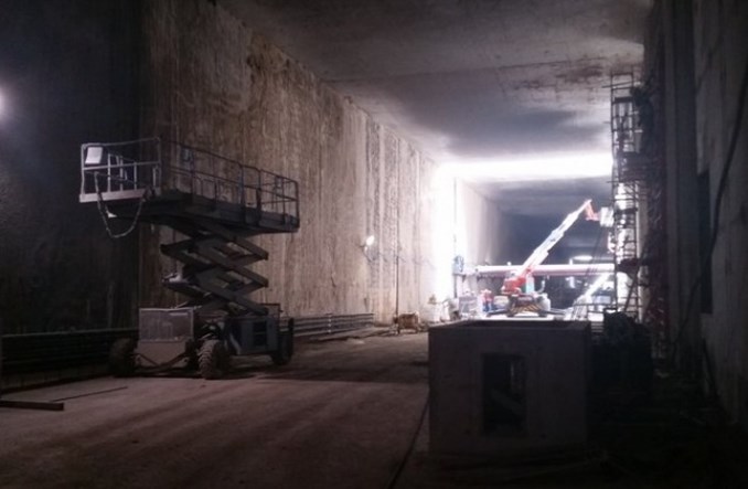 Tunel do dworca Łódź Fabryczna prawie gotowy