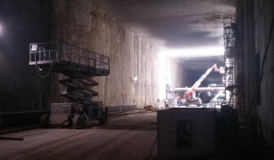 Tunel do dworca Łódź Fabryczna prawie gotowy Tunel do dworca Łódź Fabryczna prawie gotowy