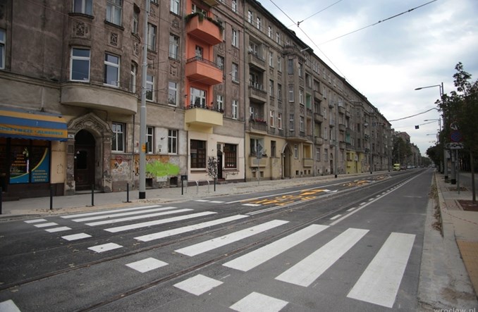 Wrocław: Na ulicę Nowowiejską wrócił ruch