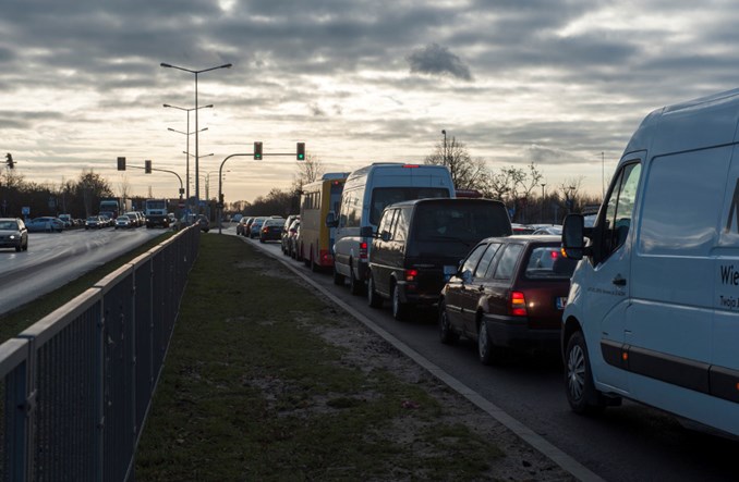 Miliony pojazdów na warszawskich drogach