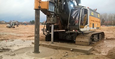 Rekordowe kolumny DSM na budowie siódemki koło Ostródy 