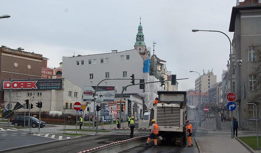 Olsztyn: Nowa ul. Pieniężnego z buspasem już w grudniu Olsztyn: Nowa ul. Pieniężnego z buspasem już w grudniu
