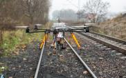 PKP PLK chce monitorować inwestycje kolejowe za pomocą dronów 