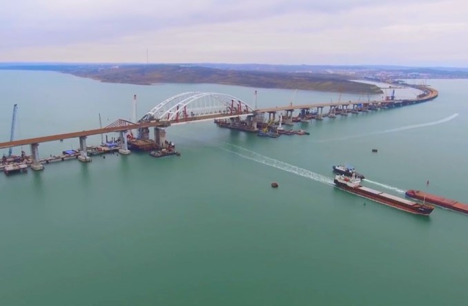 Most Rosja - Krym będzie gotowy przed terminem