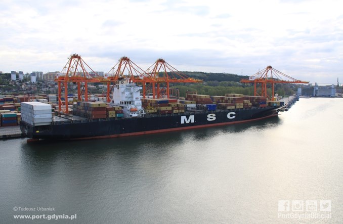 Port Gdynia przyjmuje dużego gościa