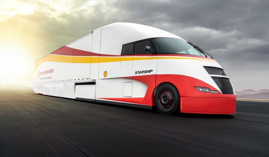 Starship – ekologiczna i ekonomiczna ciężarówka od Shell i AirFlow Truck Cimpany Starship – ekologiczna i ekonomiczna ciężarówka od Shell i AirFlow Truck Cimpany