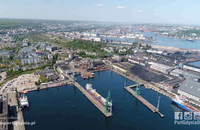 Tereny od Stoczni Nauta dla Portu Gdynia