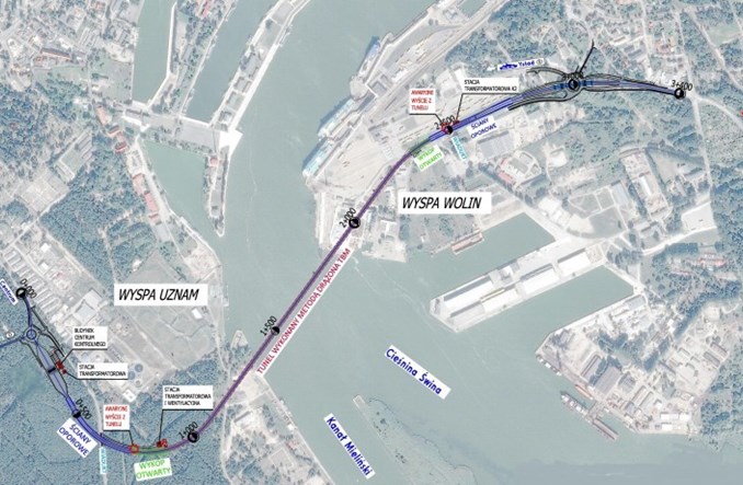 Porr oficjalnie wybrany na nowego wykonawcę tunelu w Świnoujściu