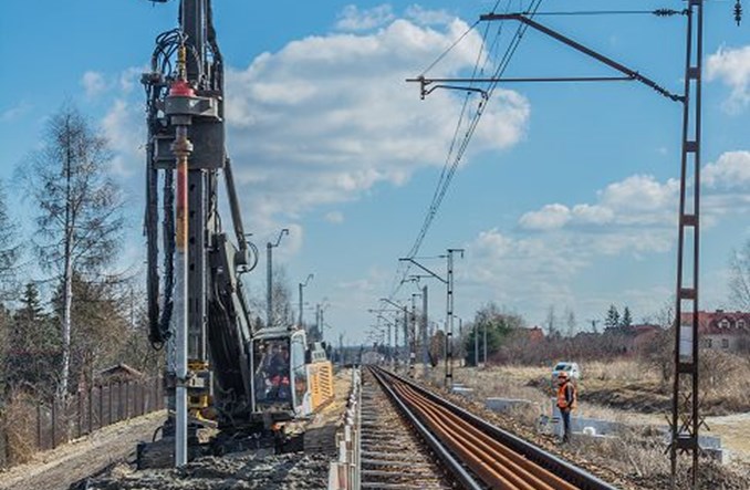 Wzmocnienie podtorza na linii kolejowej nr 133 Krzeszowice – Kraków Mydlniki
