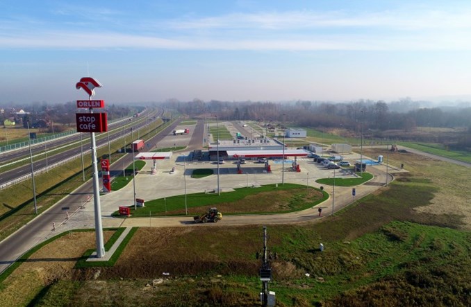 Pierwsza stacja paliw przy podkarpackim odcinku A4 już działa