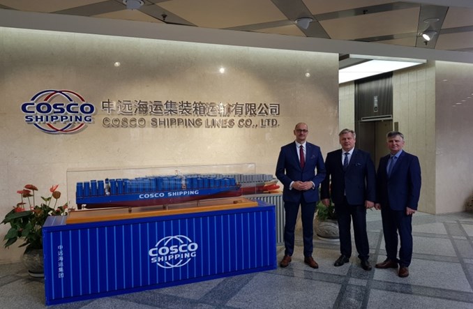 Port Gdynia zacieśnia polsko-chińskie relacje w branży portowej