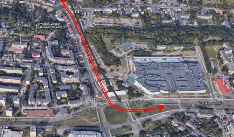 Bydgoszcz: Rusza rozbudowa ul. Kujawskiej Bydgoszcz: Rusza rozbudowa ul. Kujawskiej