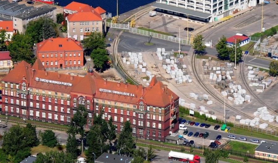 Szczecin: Budynek zespołu portów wypięknieje Szczecin: Budynek zespołu portów wypięknieje