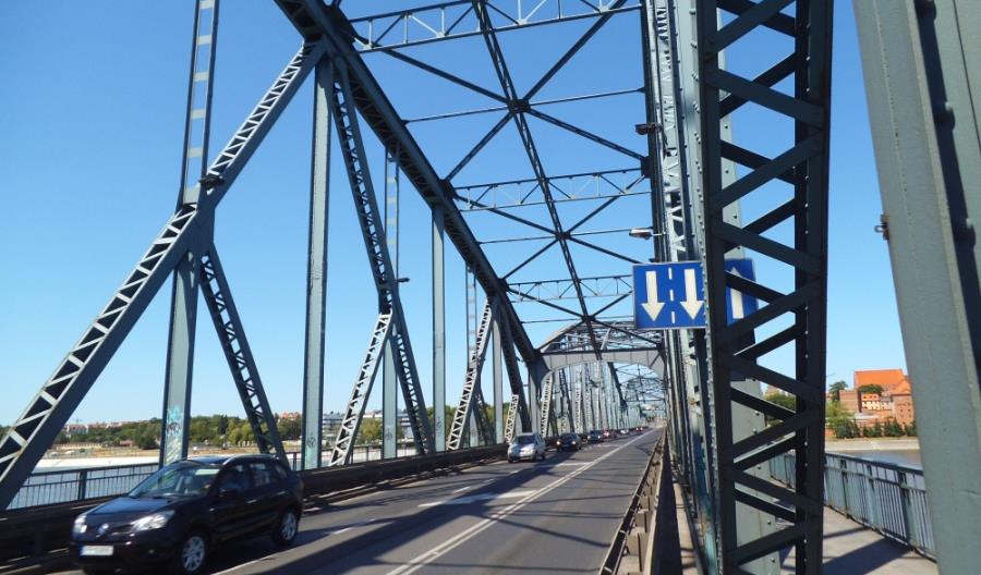 Toruń wypożyczy tymczasowy most Toruń wypożyczy tymczasowy most