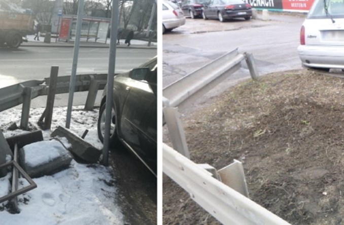 Warszawa. Nielegalne reklamy w pasie drogowym usunięte