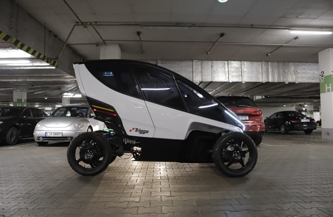 Triggo wyjeżdża na ulice Warszawy. Testy drogowe rozpoczęte