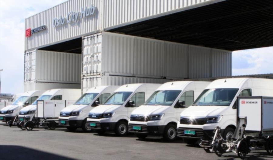 DB Schenker otwiera pierwszy niskoemisyjny terminal przeładunkowy w Norwegii DB Schenker otwiera pierwszy niskoemisyjny terminal przeładunkowy w Norwegii