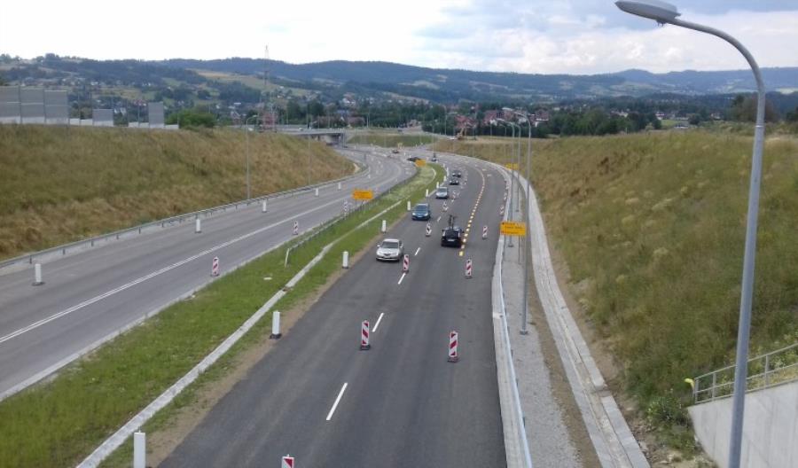 Małopolskie: Zmiana organizacji ruchu na budowanej S7 Skomielna Biała – Rabka Zdrój Małopolskie: Zmiana organizacji ruchu na budowanej S7 Skomielna Biała – Rabka Zdrój