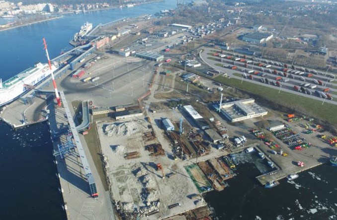 Terminal promowy w Świnoujściu będzie miał nowy parking dla ciężarówek