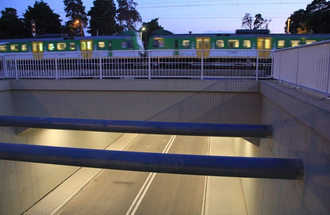 W Otwocku nowy wiadukt kolejowy usprawnił komunikację