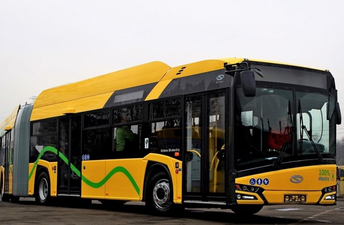 Solaris zrealizował już 100 kontraktów na elektrobusy