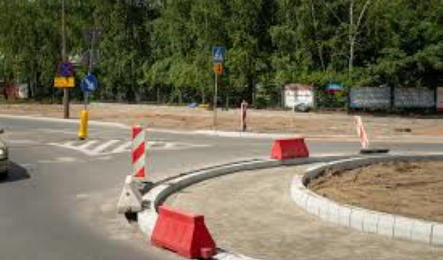 Rusza budowa ronda w Głuchowie Rusza budowa ronda w Głuchowie