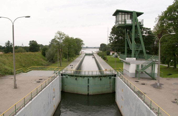 Strabag przebuduje śluzę na Martwej Wiśle w Gdańsku