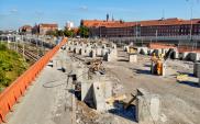 Gdańsk. Trwa rozbiórka starego wiaduktu na Trakcie św. Wojciecha