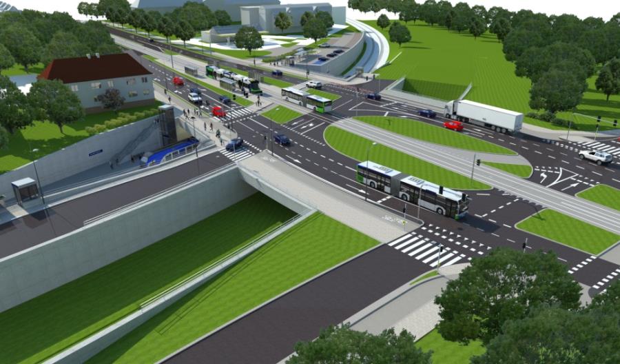 Szczecin. Utrudnienia w okolicy węzła Łękno Szczecin. Utrudnienia w okolicy węzła Łękno