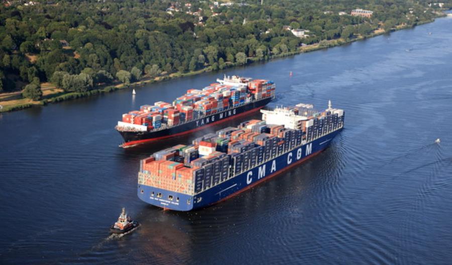 Port Hamburg. Zakończono poszerzanie toru wodnego na Łabie Port Hamburg. Zakończono poszerzanie toru wodnego na Łabie