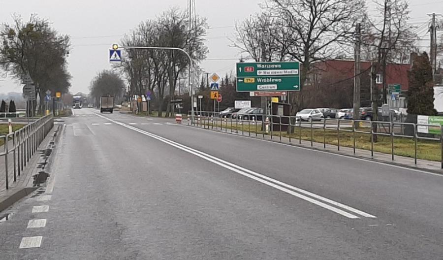 Rozpoczyna się budowa ronda na DK-62 w Czerwińsku Rozpoczyna się budowa ronda na DK-62 w Czerwińsku