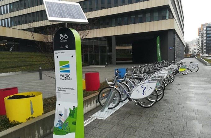 Warszawa. Nowa stacja Veturilo w „Mordorze”