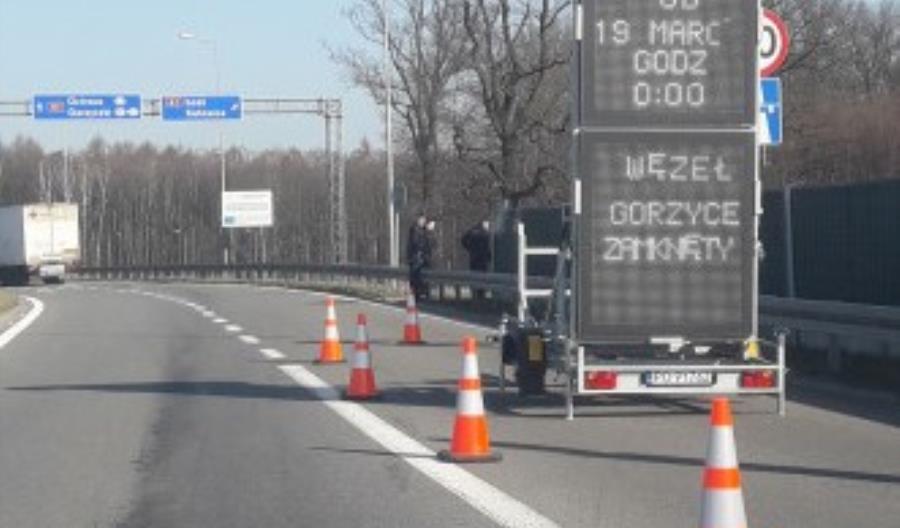 Nie wjedziemy na węzeł Gorzyce w ciągu A1. Chodzi o uszczelnianie granic Nie wjedziemy na węzeł Gorzyce w ciągu A1. Chodzi o uszczelnianie granic