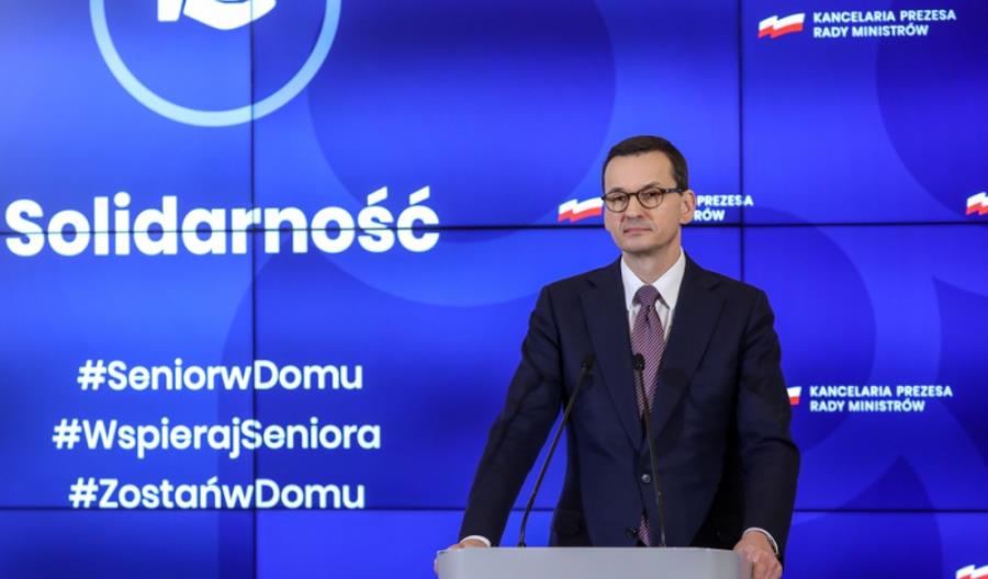 Premier Mateusz Morawiecki ogłosił w Polsce stan epidemii Premier Mateusz Morawiecki ogłosił w Polsce stan epidemii