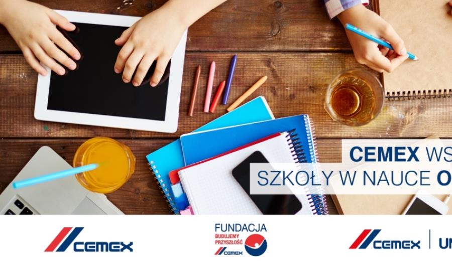 CEMEX Polska wspiera szkoły w zdalnej edukacji w czasie pandemii CEMEX Polska wspiera szkoły w zdalnej edukacji w czasie pandemii